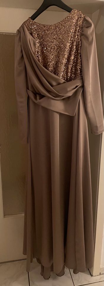 Abendkleid Taupe Gr. 46 in Dortmund