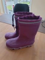 Gummistiefel Größe 31 lila Niedersachsen - Hambergen Vorschau