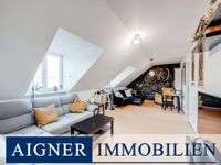 AIGNER - Im Innenhof gelegene 3-Zimmer Dachgeschosswohnung fußläufig zum Hohenzollernplatz München - Schwabing-West Vorschau