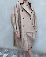 HIGH Mantel Taupe NEUw. Jacke Trenchcoat Kiel - Russee-Hammer Vorschau