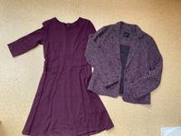 Zero Kleid mit Blaser purpur rot/lila Gr. 38/40 Niedersachsen - Nordhorn Vorschau
