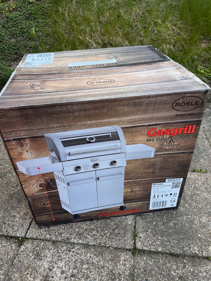 BBQ-Station Gasgrill Rösle G3 / Neu in Northeim