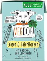 VegDog ADULT Tetra Erbsen & Haferflocken - ab 22,00€ Bayern - Scheinfeld Vorschau