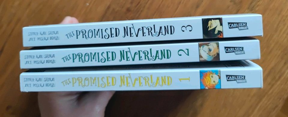 Manga#the promised neverland#Band 1-3 in Roßdorf