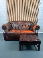 Chesterfield Chippendale Ledercouch Sofa Englisch Hocker Hamburg-Mitte - Hamburg Rothenburgsort Vorschau