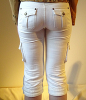 CAMBIO Damen Caprijeans 34, Capri Jeans Pants Hose Hoher UVP Weiß Thüringen - Gera Vorschau