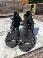 Absatzschuhe Schwarz Gr. 36/3 Sachsen - Limbach-Oberfrohna Vorschau