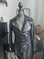 70er vintage Lederjacke Betty Barclay xs 34 36 Häfen - Bremerhaven Vorschau