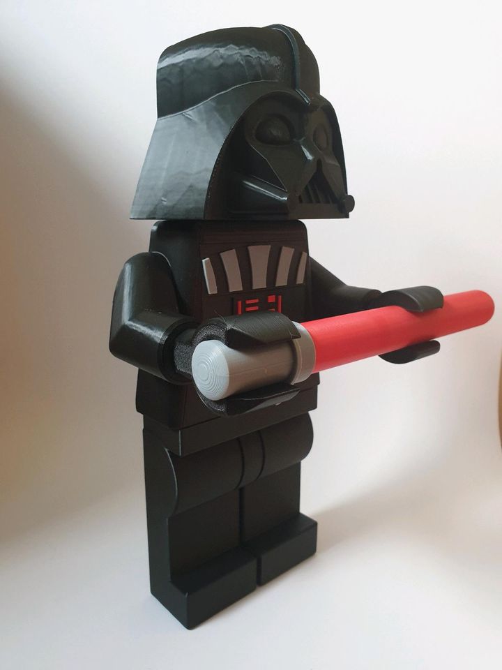 LEGO Darth Vader Figure Toilettenpapierhalter/ Klorollenhalter in Legden