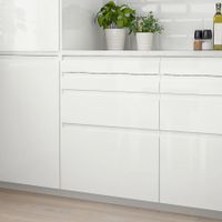 NEU ikea VOXTORP Schubladenfront Hochglanz weiß 60x10 cm 30€ 1 St Thüringen - Erfurt Vorschau