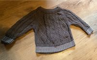 Baby Strick Pullover Pulli Braun Größe 86 Bayern - Gunzenhausen Vorschau