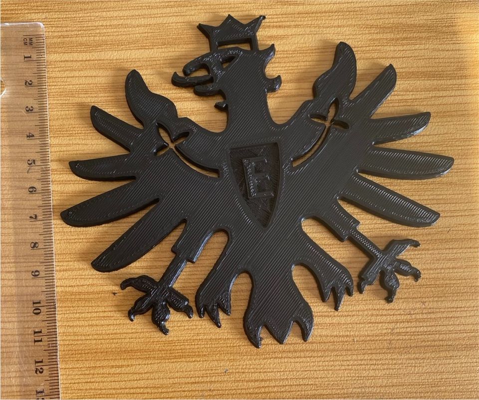 Eintracht Frankfurt 3d Logo in Saarwellingen