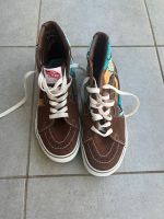 Vans SK8-HI braun mit Blumenmuster Floral Retro 37 Ludwigsvorstadt-Isarvorstadt - Isarvorstadt Vorschau