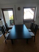 Esstischgruppe Tisch+4 Stühle dunkelbraun Esszimmer IKEA BJURSTA Bayern - Pfreimd Vorschau