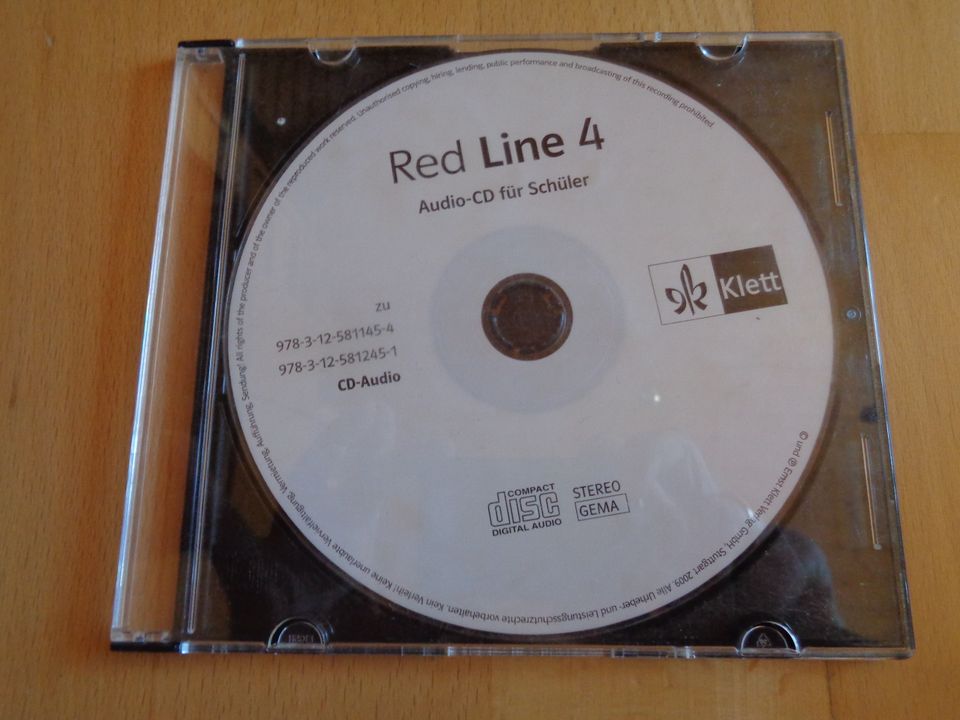 Red Line 4 -  Audio-CD für Schüler in Usingen