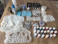 Epoxidharz Set mit Silikonformen, Farben & Zubehör – XXL Paket Leipzig - Paunsdorf Vorschau
