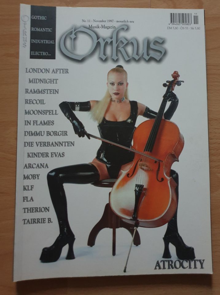 ORKUS Mag (36) ATROCITY, RAMMSTEIN, RECOIL, MOONSPELL in Bielefeld