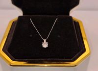 Wunderschöner Diamantanhänger mit 0.42 carat in 750er Weißgold Bayern - Erlangen Vorschau