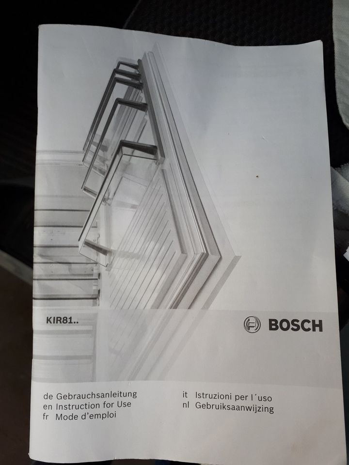 BOSCH Kühlschrank zum Einbau oder aussen stehend in Wildberg