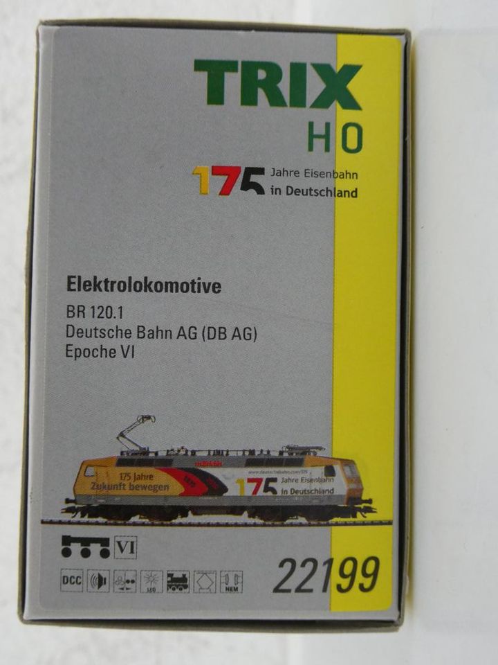 Trix 22199 – E-Lok BR 120.1,Sound, Ep. IV, SoMo in Kirchheim unter Teck
