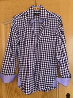 Trachtenhemd Hugo Boss Lila Kariert 37 Slim Fit Bayern - Zusamaltheim Vorschau