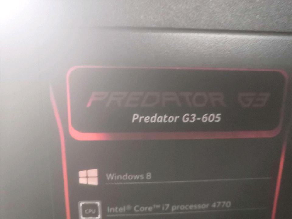Acer Predator G3-605 Gaming PC in Coesfeld