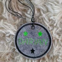 ANHÄNGER☆SCHULTÜTE☆NAME☆FILZ☆DIY☆Dawanda☆SCHULTASCHE☆NEON☆SCHULE☆ Bayern - Würzburg Vorschau