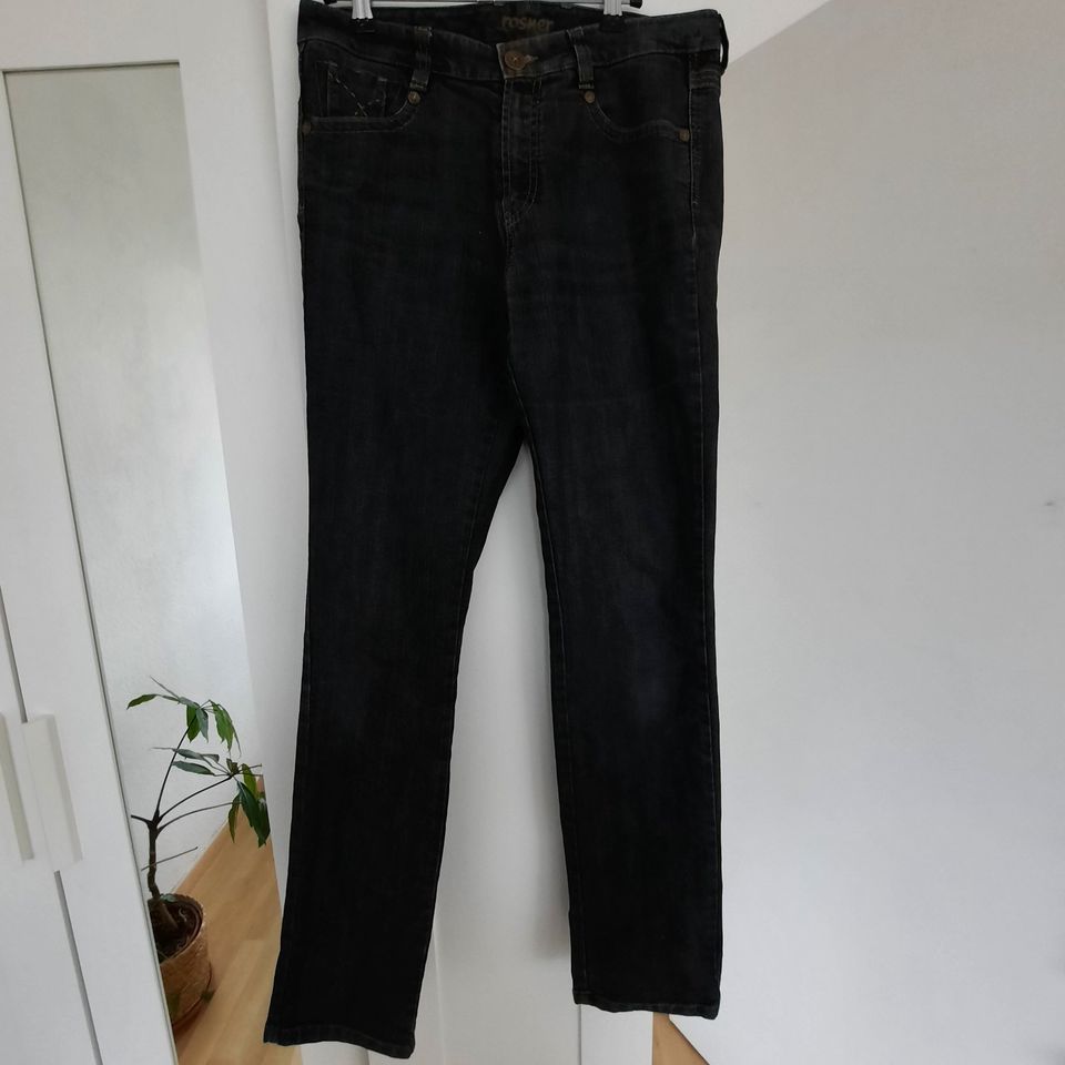 Schwarze Jeans von Rosner, Größe 40, sehr gut erhalten in Hannover