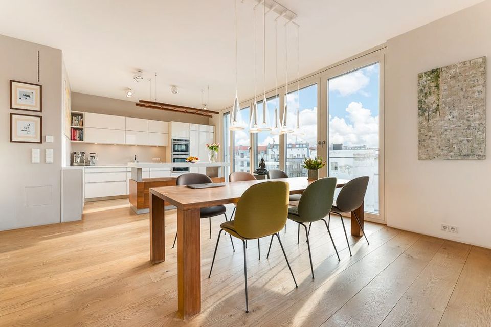 Exklusives Penthouse in Toplage von Prenzlauer Berg im beliebten Quartier von Marthashof in Berlin