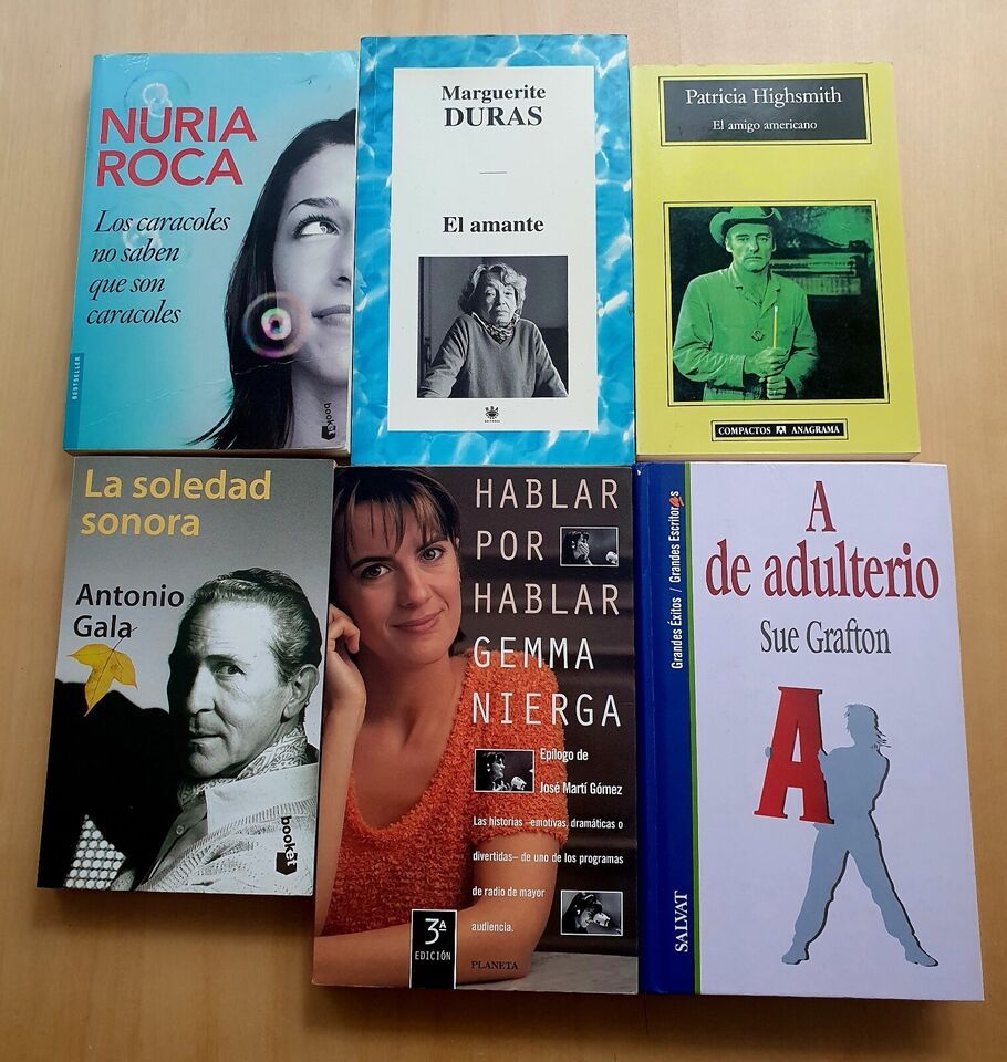 6 Bücher auf spanisch -6 libros en español in Ludwigsburg