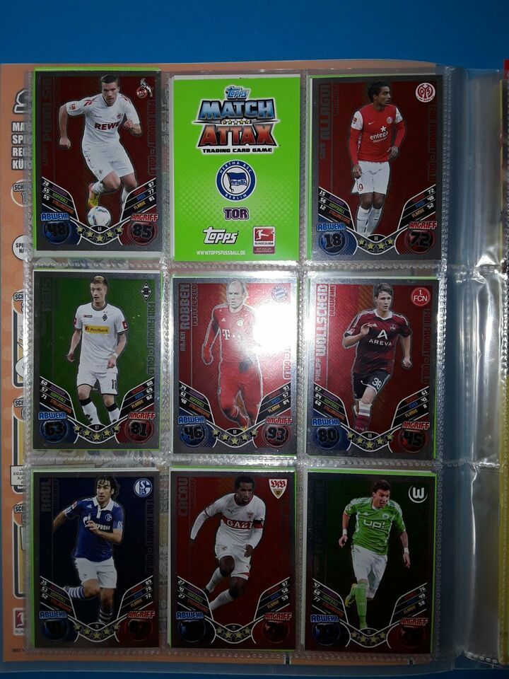 Match attax extra 11/12 Fan Favorit 55 bis 108 in Großheide