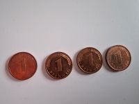 4x 1-Pfennig - ein Pfennig - A - Umlauf Nordrhein-Westfalen - Büren Vorschau