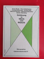 Einführung in Metrik und Rhetorik Bayern - Schongau Vorschau