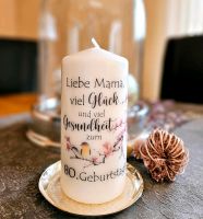 Geburtstagskerze Geschenkkerze 80. Geburtstag 70. 75. 85. 90. Niedersachsen - Damme Vorschau