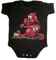 Spiral Baby Body Shirt Gothic Einteiler Drache Dragon Gr. M Bayern - Aichach Vorschau