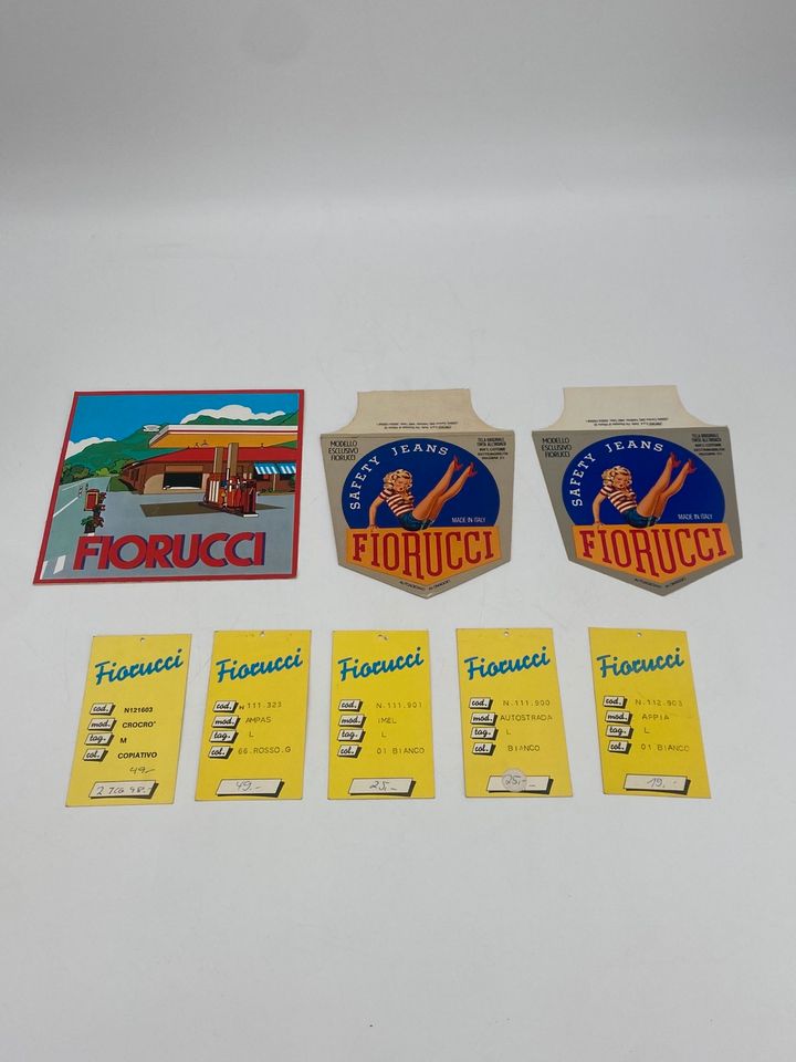 * 8 x FIORUCCI AUFKLEBER VINTAGE STICKER ADHESIVE SAMMLER COLLECT in Berlin