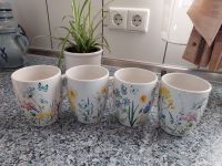 Kaffeetassen 4er Set mit Blumenmotiv Baden-Württemberg - Fichtenau Vorschau