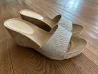 Phillip Harris Kork Wedges Pantoletten Plateau Sandalen 39 Kreis Pinneberg - Quickborn Vorschau