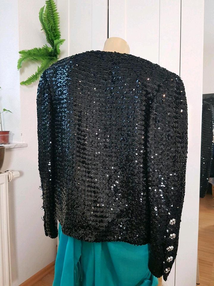 SALE! Tolle Pailletten Jacke Gr.44 HAUTE COUTURE Luxus festlich in Tübingen