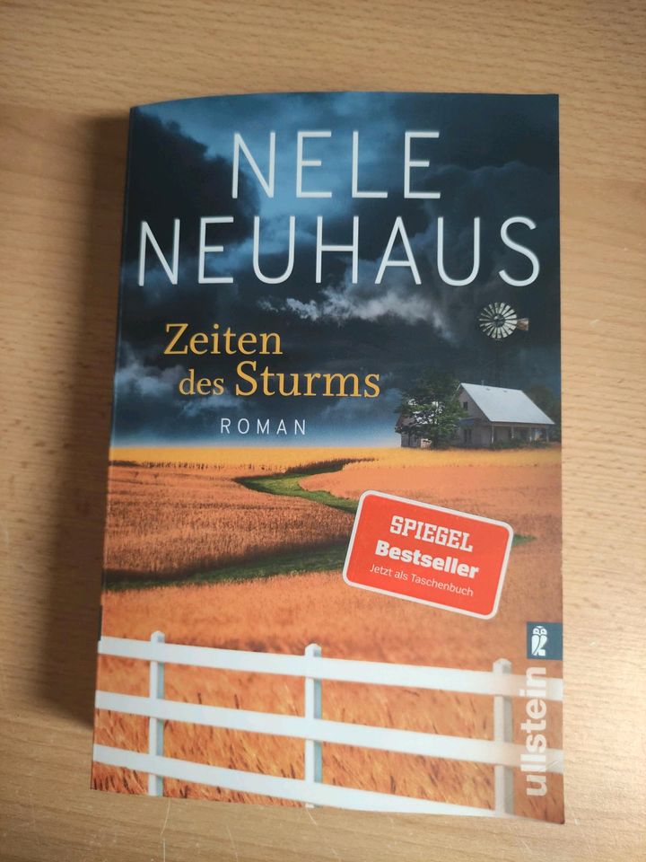 Nele Neuhaus "Zeiten des Sturms". in Kalletal