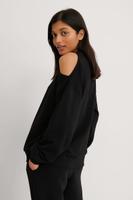 NA-KD Sweatshirt Pullover cut-outs M 40 schwarz Hessen - Seligenstadt Vorschau