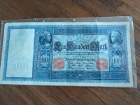 Einhundert Mark Reichsbanknote Rote Siegel Niedersachsen - Tiddische Vorschau