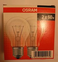 Osram Classic A 60W E27 2x 60W klar Glühbirne Glühlampe Hamburg-Nord - Hamburg Ohlsdorf Vorschau