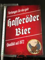 Tolles Blechschild Hasseröder Bier neu Berlin - Charlottenburg Vorschau
