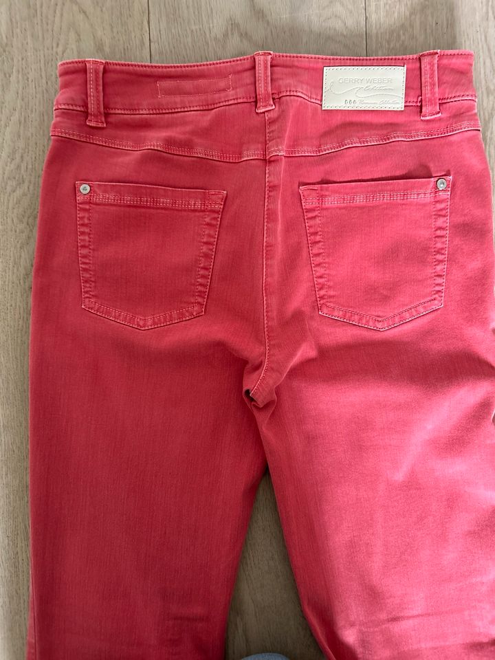 GERRY WEBER Edition Jeans in Rot, Gr. 36 in Pulheim
