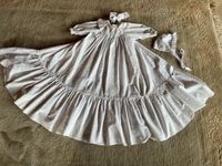 Taufkleid m. Unterkleid,Herzchenstickerei,Haube u.Stirnband,gebr. Bayern - Windischeschenbach Vorschau