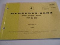 Mercedes Benz  Ersatzteil Catalog  G  Typ OM 616 Bayern - Moosburg a.d. Isar Vorschau