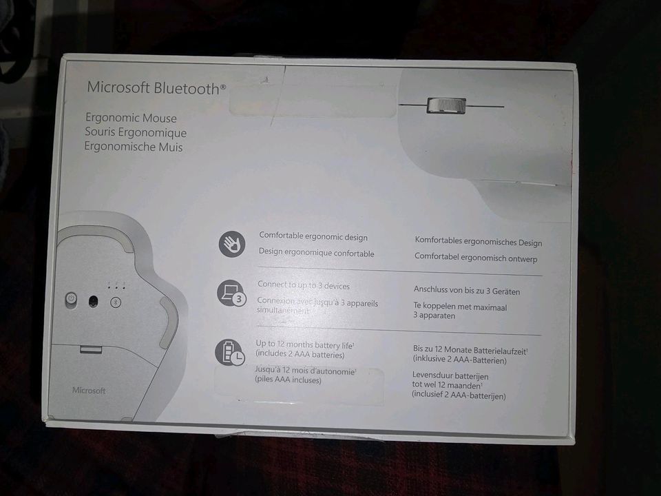 Microsoft*Bluetooth Maus*Ergonomisch in Bad Schwartau