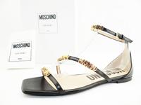 Moschino Sandalen Schwarz Sandaletten Damen Riemensandalen 39 Hessen - Stadtallendorf Vorschau