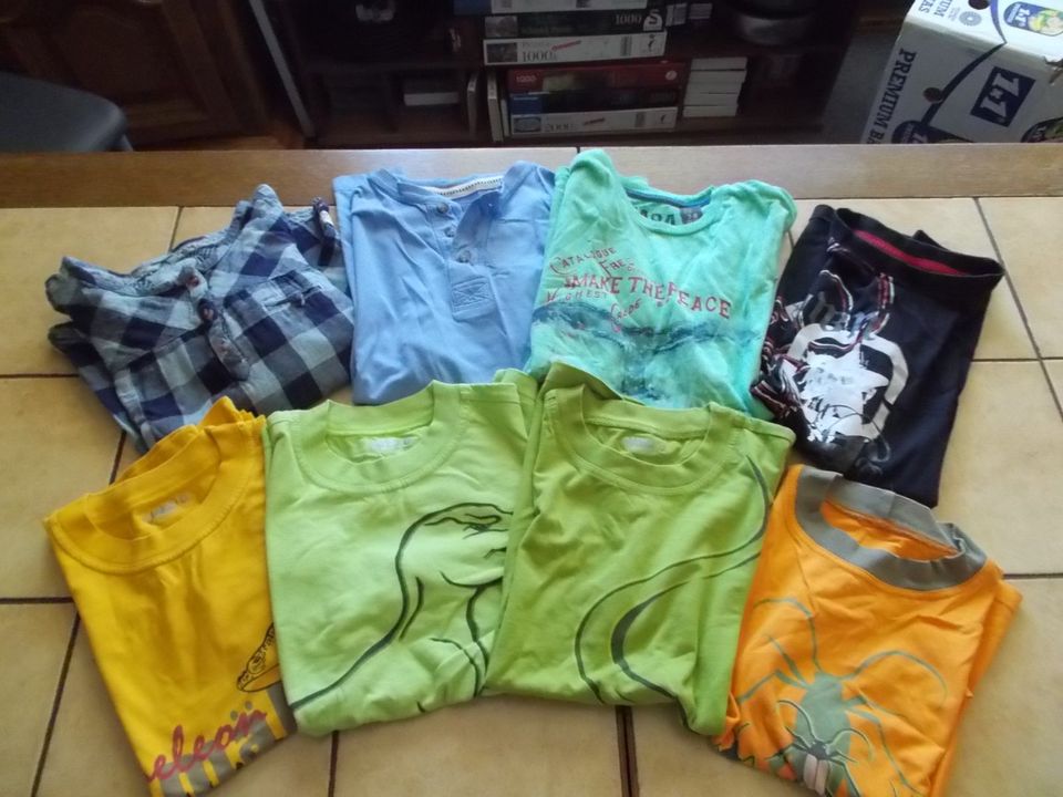 8 T. T- Shirt Paket Zara / Jako - O Jungen 128 Ungetragen / Neuw. in Edewecht